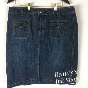 Venezia Denim Skirt